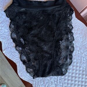 La Perla Black Lace Briefs-new without tags